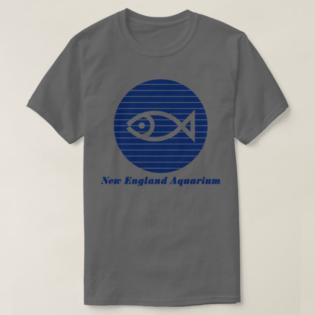 New England Aquarium Light T Shirt (Design framsida)
