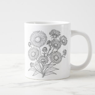New England Aster - Symphyotrichum Novae-Angliae Jumbo Mugg