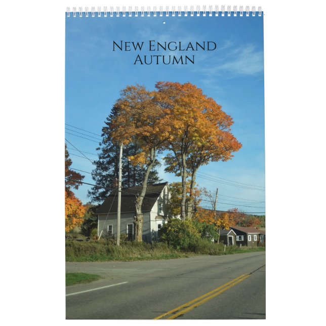 New England Autumn Kalender (Omslag)