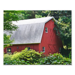 New England Barn Fototryck