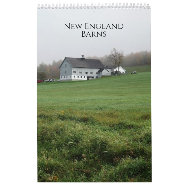 New England Barns Calendar Kalender (Omslag)