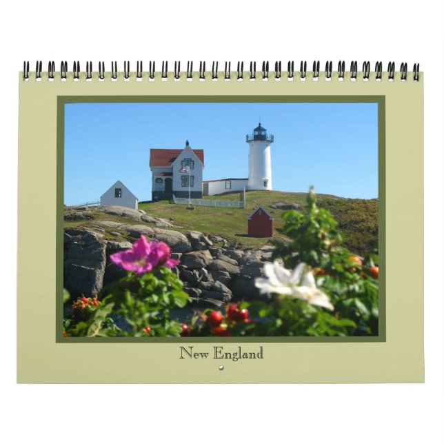 New England Calendar Kalender (Omslag)