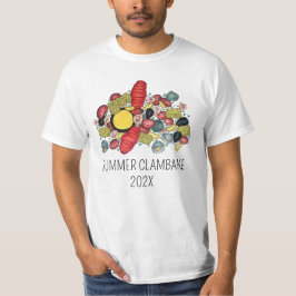 New England Clambake Lobster Boil Block Party T Shirt