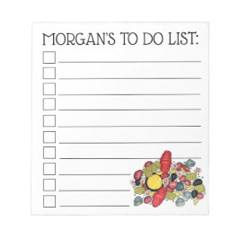 New England Clambake Seafood Restaurant Fishmarket Anteckningsblock