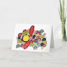 New England Clams Lobster Clambake Seafood Middag Kort
