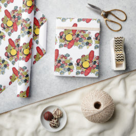 New England Clams Lobster Clambake Seafood Middag Presentpapper