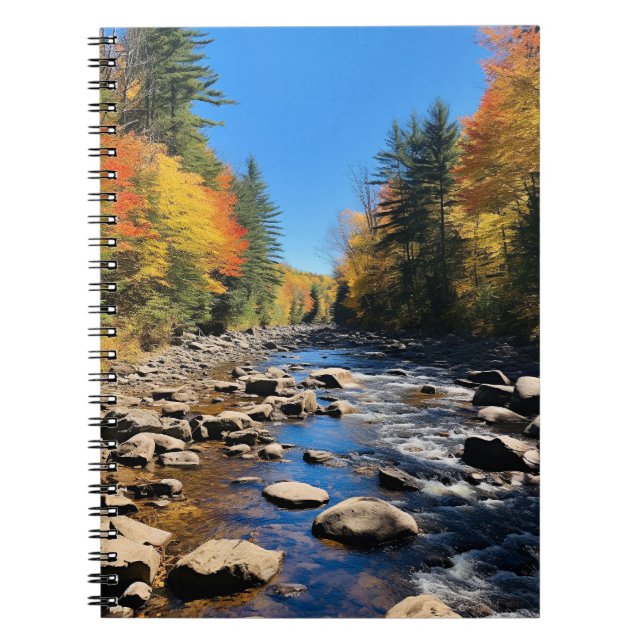New England Colorful Landscape, höst, Anteckningsbok (Framsidan)