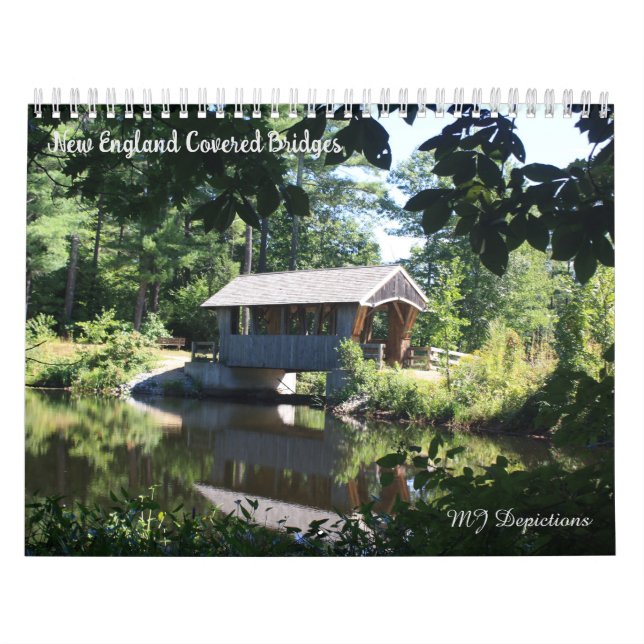 New England Covered Bridges Calendar 2 Kalender (Omslag)