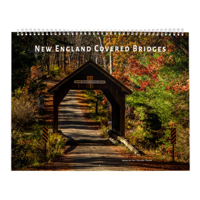New England Covered Bridges Kalender (Omslag)