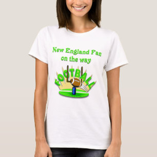 New England-fan på väg Tee