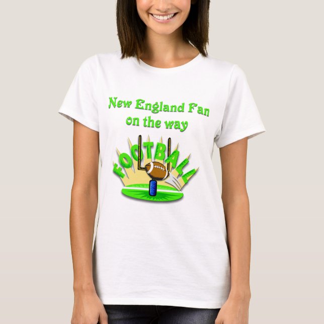 New England-fan på väg Tee (Framsida)