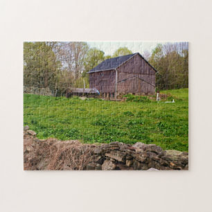 New England Farm Puzzle Pussel