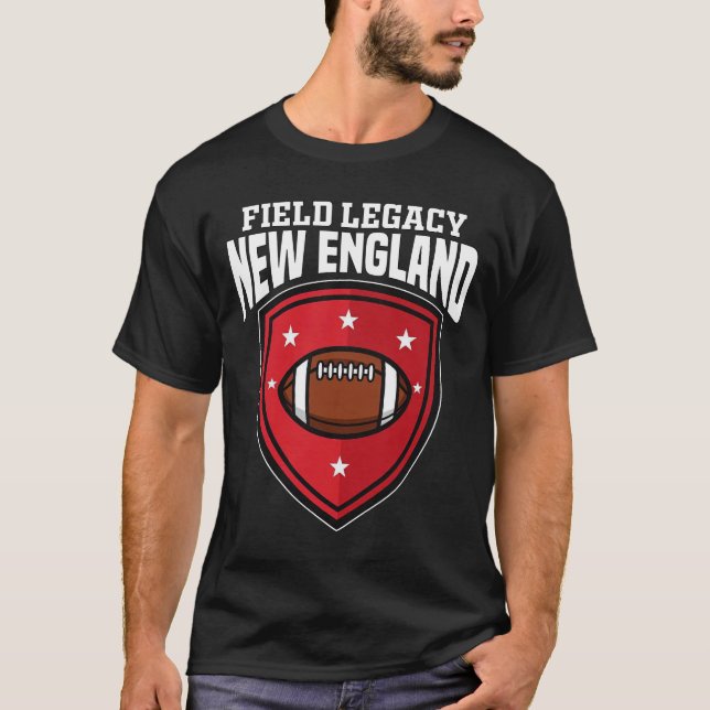 NEW ENGLAND FIELD LEGACY - NEW ENGLAND FOOTBALL T SHIRT (Framsida)