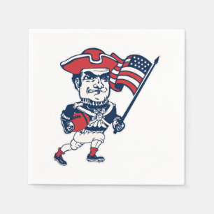 New England Football Maskot Pappersservett