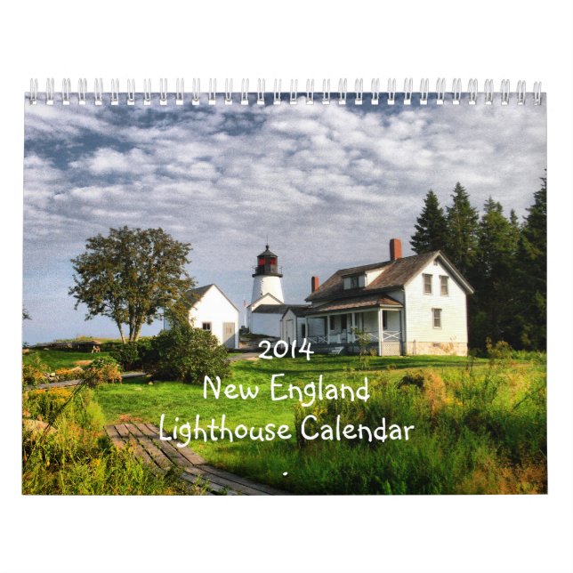 New England fyrkalender 2014 Kalender (Omslag)