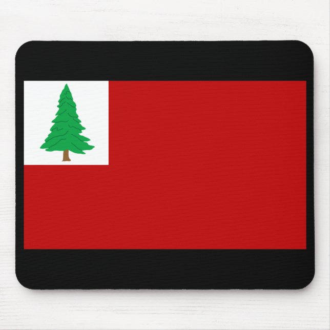 New England gräsflagga Mousepad Musmatta (Framsidan)