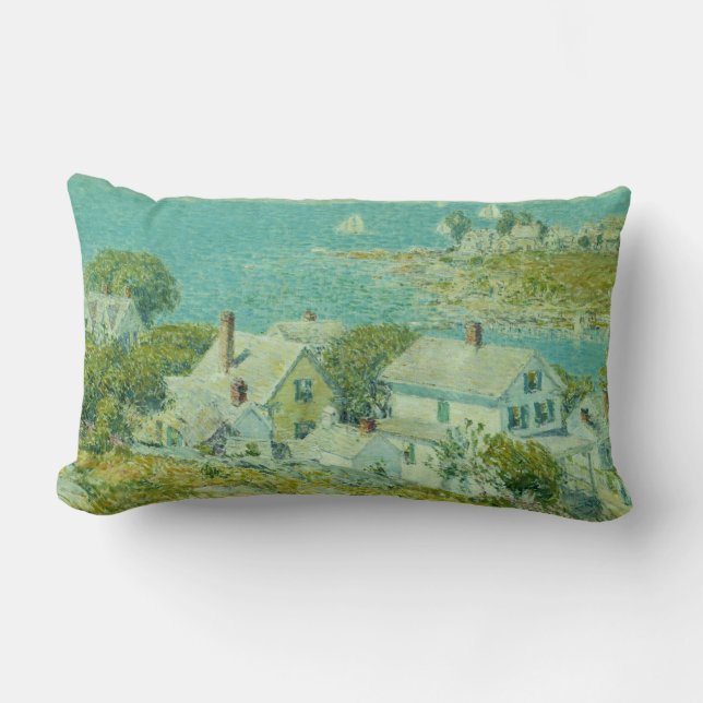 New England Headlands (Kustlandskapskonst) Lumbarkudde (Framsida)