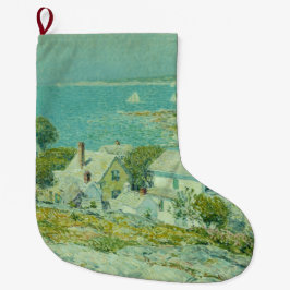 New England Headlands (Kustlandskapskonst) Stor Julstrumpa