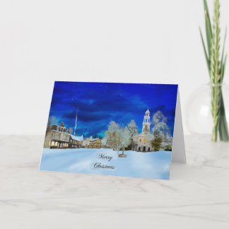 New England-jul Helgkort