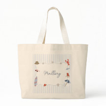 New England kust Cape Cod möhippa totebagge