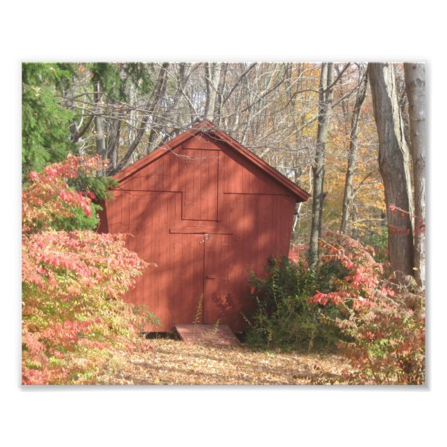 New England Maj Crib Photo Print Fototryck (Framsidan)