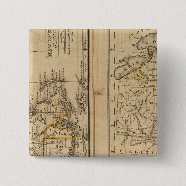 New England, Mitten Stater Knapp (Framsida)