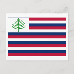 New England Naval Ensign Vykort