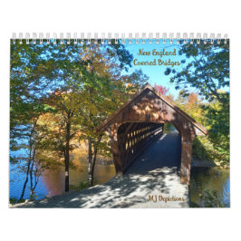 New England Överbyggda Broar Kalender 3