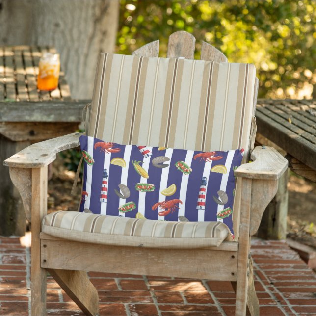 New England Picknick Lumbarkudde (Stol)