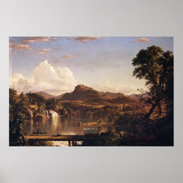 New England Scenery Frederic Edwin Church Poster (Framsidan)