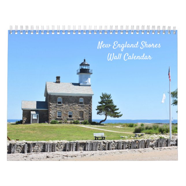 New England Showwall Calendar Kalender (Omslag)