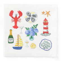 New England Skaldjur Nantucket Tema