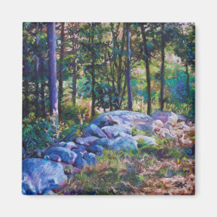 New England Skogen Magnet
