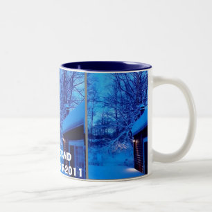 NEW ENGLAND SNÖSTORMAR AV 2011 Två-Tonad MUGG