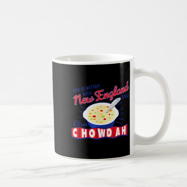 New England Style Clam Chowder  Kaffemugg (Höger)