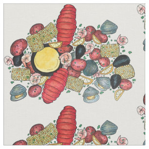 New England Summer Clambake Seafood Dinner Food Tyg