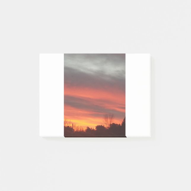 New England Sunset Post-it Block (Framsida)