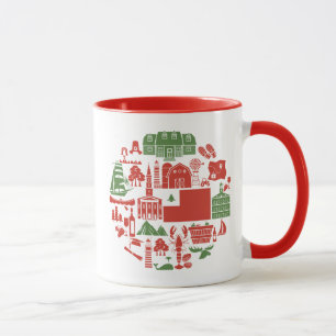 New England symboler Mugg