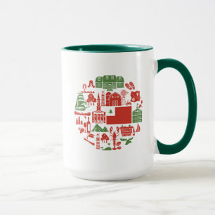 New England symboler Mugg