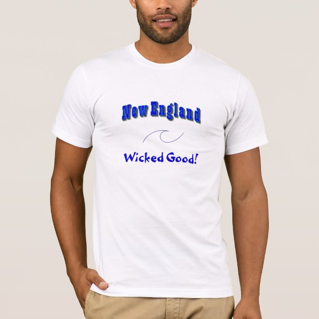 New England - T-shirt (Framsida)