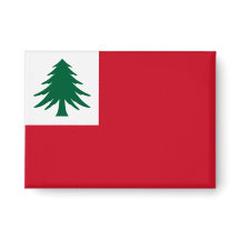 New England-Tallrik Flagga