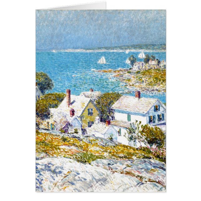 New England uddar Hälsningskort (Framsidan)