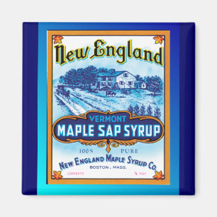 New England Vermont lönnsirap Magnet