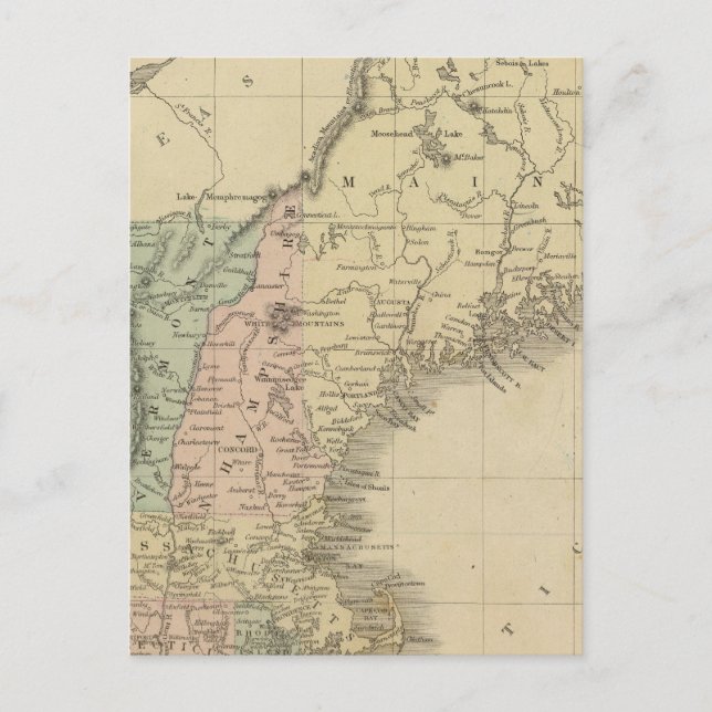 New England Vykort (Framsida)