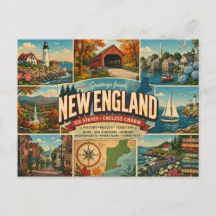 New England vykort