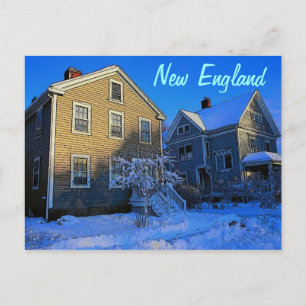 New England Winter-vykort Vykort