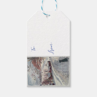 New Englands julgåva Märkre Presentetikett