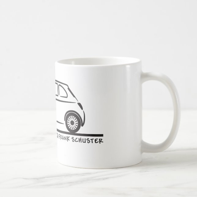 New Fiat 500 Cinquecento Kaffemugg (Höger)