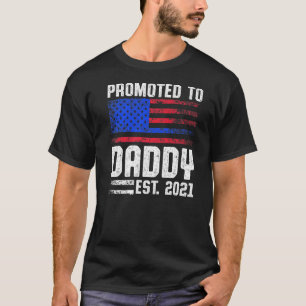 New First Pappa Police Tillsatta lagar pappa T Shirt