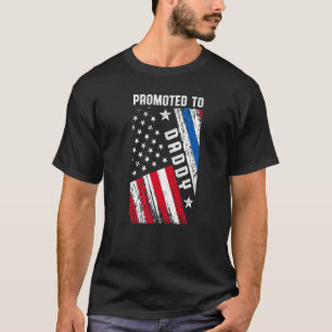 New First Pappa Police Tillsatta lagar pappa T Shirt